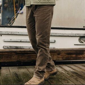 Taylor Stitch Men's Tan Corduroy Democratic fit pants